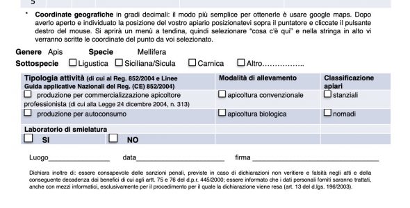 Aggiornamento BDA
